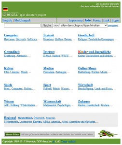 dmoz screenshot