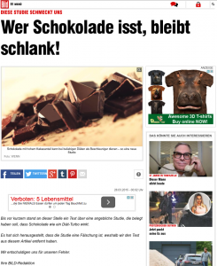 Screenshot: Bild.de